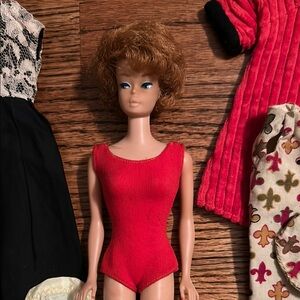 1960s Titian Bubble Cut Barbie Doll
Very Good Condition. One Owner